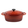 casseruola ghisa ilsa normandie ovale con coperchio cm 29 [ilsa]