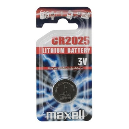 pila maxell 1 pz. a bottone 3v cr2025 [cr2025]