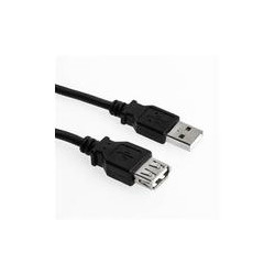 cavo usb sharkoon usb 2.0 0,5m nero [4044951015399]