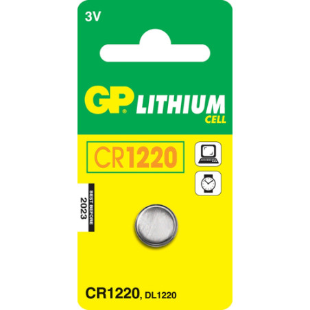 pila gp battery 1 batteria a bottone cr1220