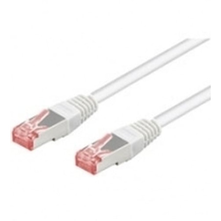 cavo di rete goobay cat 6-100 sstp pimf 1.0m bianco [93502]