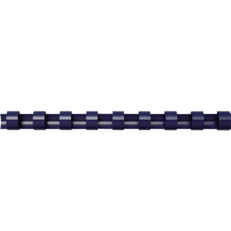 dorsi plastici fellowes 6mm, blu, 100 pcs [5345106]