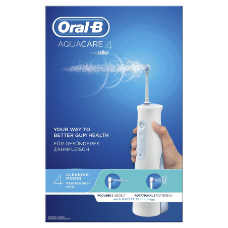 idropulsore dentale aquacare 4 oral-b bianco [233220]