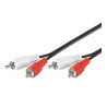 cavo connettore goobay rca kabel 2xcinch 1,5m [50028]