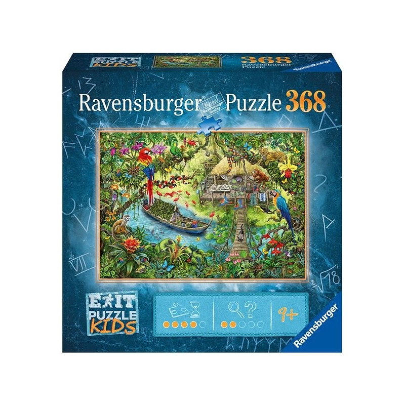 puzzle ravensburger s.r.l. - un viaggio nella giungla 368pz [wzrvpt0ud012924]