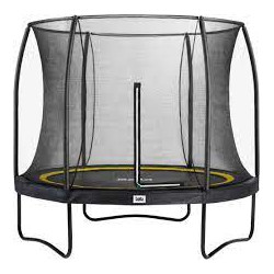 trampolino salta comfrot edition 251cm nero