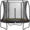trampolino salta comfrot edition 251cm nero