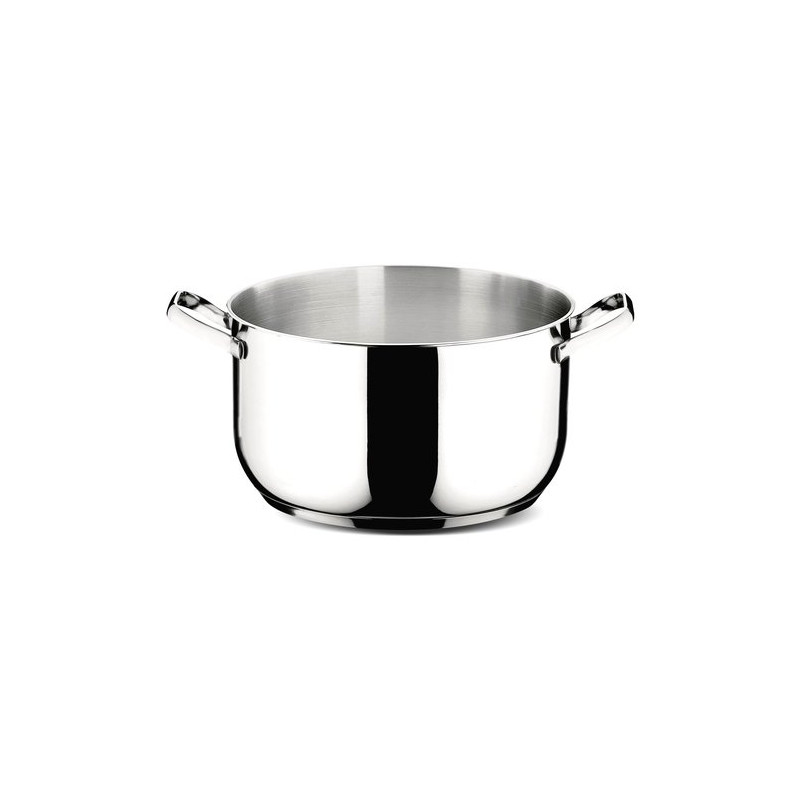 casseruola lagostina sfiziosa a 2 manici 20cm in acciaio inossidabile