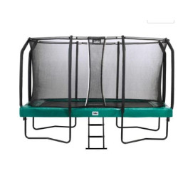 trampolino salta first class 244 x 427cm ricreativo cortile