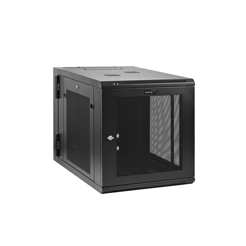 armadio rack a muro startech.com 12u nero [rk1232walhm]