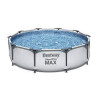 piscina fuori terra bestway 56408-3 steel pro max grigio