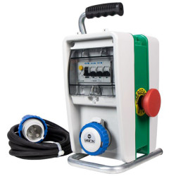 quadro distribuzione elettrica fme 250v 6a in acciaio zincato bianco