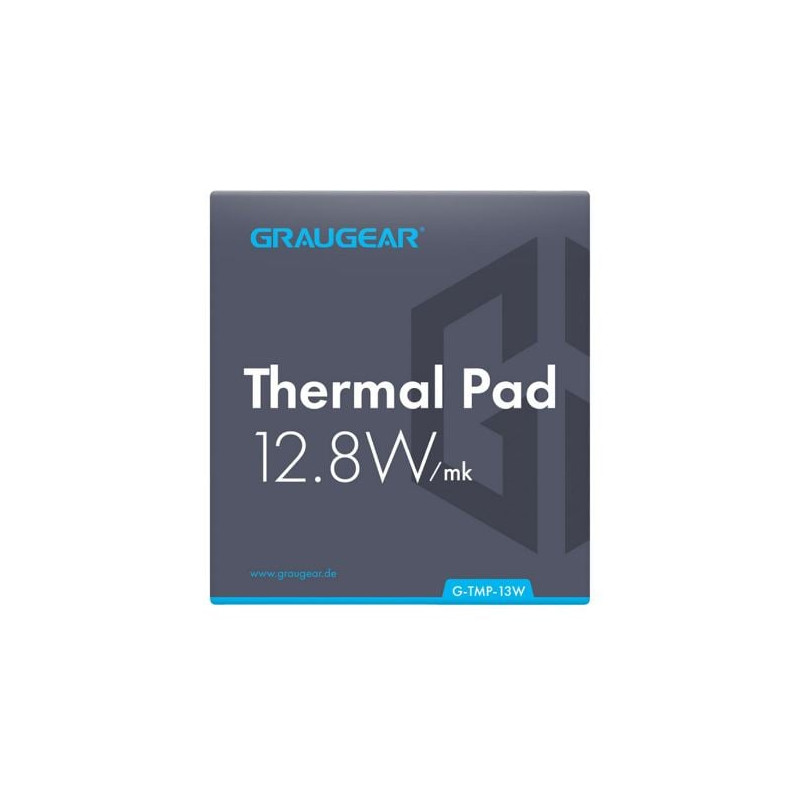 pad termico graugear per cpu o deposito 100x45x1mm grigio [g-tmp-13w]