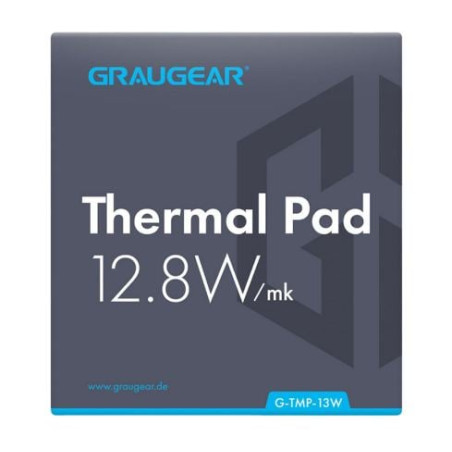 pad termico graugear per cpu o deposito 100x45x1mm grigio [g-tmp-13w]