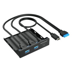 pannello frontale graugear g-mp01 usb 3.2 gen 2 pannello frontale
