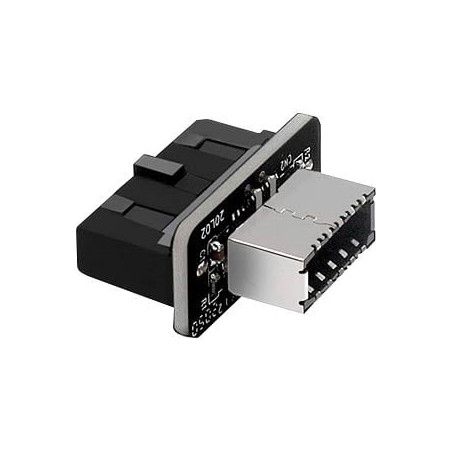 adattatore graugear usb interna a 19 pin a usb interna a 20 pin tasto