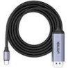 cavo video unitek usb-c a displayport 1.4 8k/60hz/1.8m/grigio