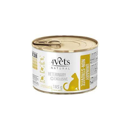 cibo umido per cani 4vets natural urinary no struvit cat 185g
