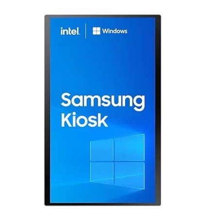monitor digital signage 24" samsung km24c-3 chiosco con