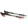 bastoncini da trekking viking sci alpinismo kangri grigio/arancione