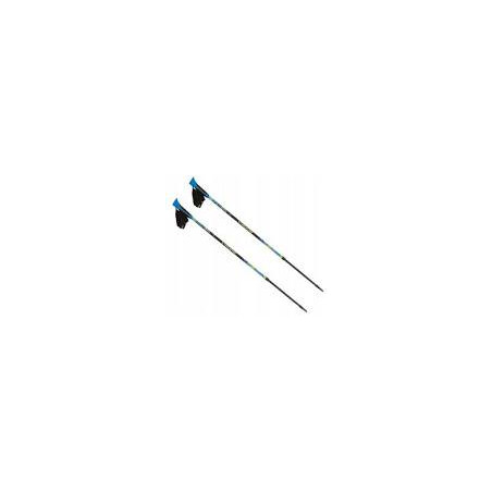 bastoncini da trekking viking ruten nordic walkingpro lime/blu [650/22/5190/15/uni]