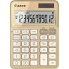calcolatrice da tavolo canon ks-125kb-gd a batteria e solare