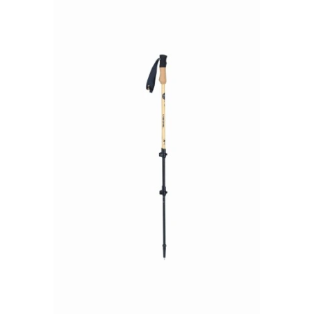 bastoncini da trekking viking bamboo pro 16mmx65/135cm marrone 2pz
