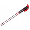 bastoncini da trekking viking spider fs 16mmx35/130cm nero/rosso