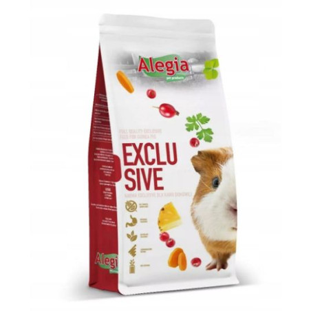 mangime alegia exclusive: cibo per porcellino d'india 700g