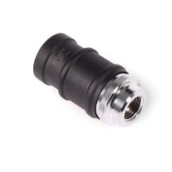 es sgancio rapido alphacool blh1a pushin femmina ig cromo/nero opaco