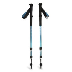 bastoncini da trekking black diamond trail back nero/blu [bd112552]