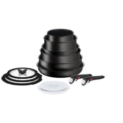 set padella tefal ingenio unlimited nero 13pz [l7639002]