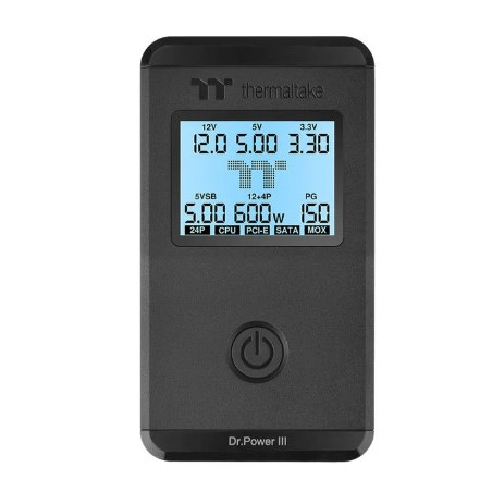 tester thermaltake per alimentatori dr.power iii nero [ac-069-oo1nan-a1]