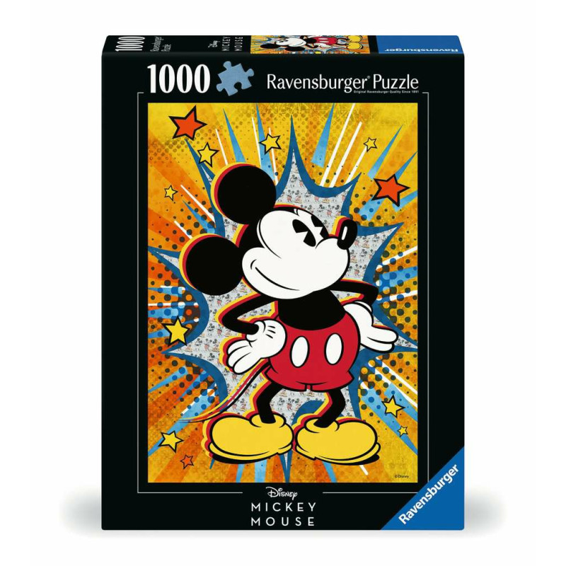 puzzle ravensburger disney retro mickey multicolore 1000pz [12000472]