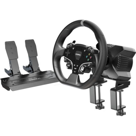 volante moza racing r3 bundle rs053 con pedali per pc/xbox cablato