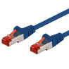 Cavo di rete patch in rame cat. 6 blu sftp 2 m