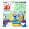Ravensburger - puzzle 3d puzzleball disney stitch (72 pezzi)