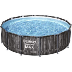 piscina fuori terra bestway steel pro max rotonda 427x107cm 13030l