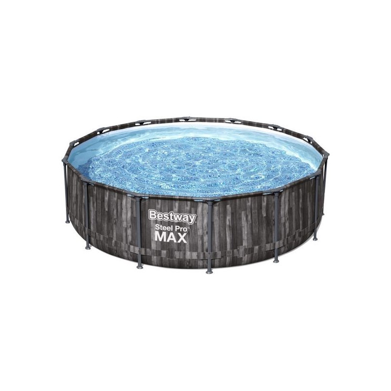 piscina fuori terra bestway steel pro max rotonda 427x107cm 13030l