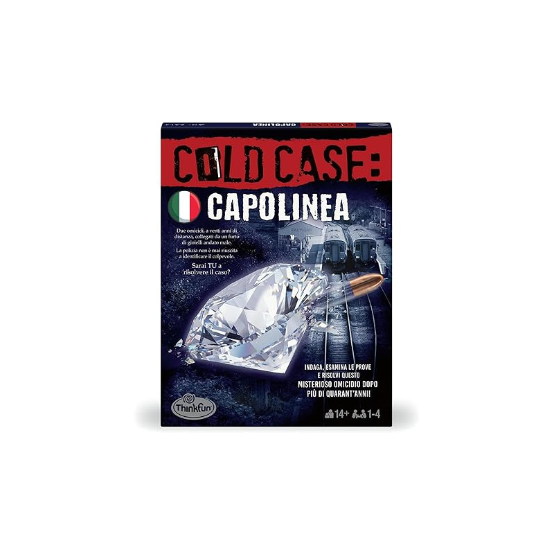 gioco da tavolo ravensburger cold case 4: escape room capolinea