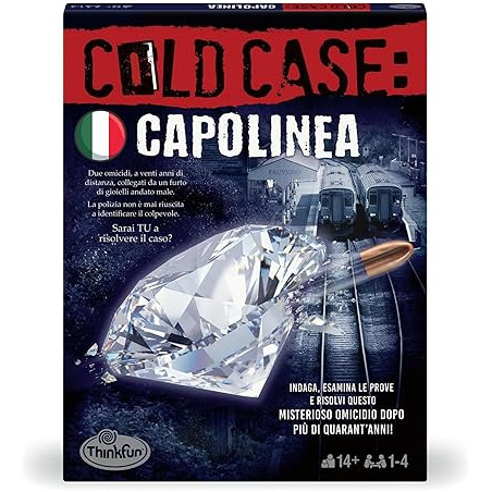 gioco da tavolo ravensburger cold case 4: escape room capolinea