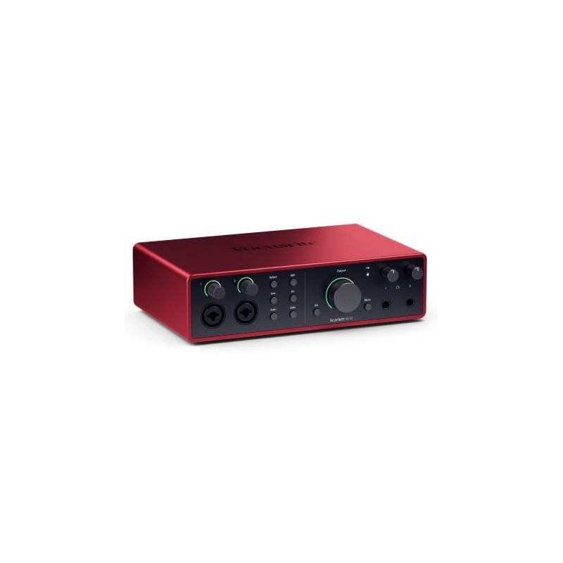 interfaccia audio focusrite scarlett 16i16 4th gen usb rosso [mosc0035]