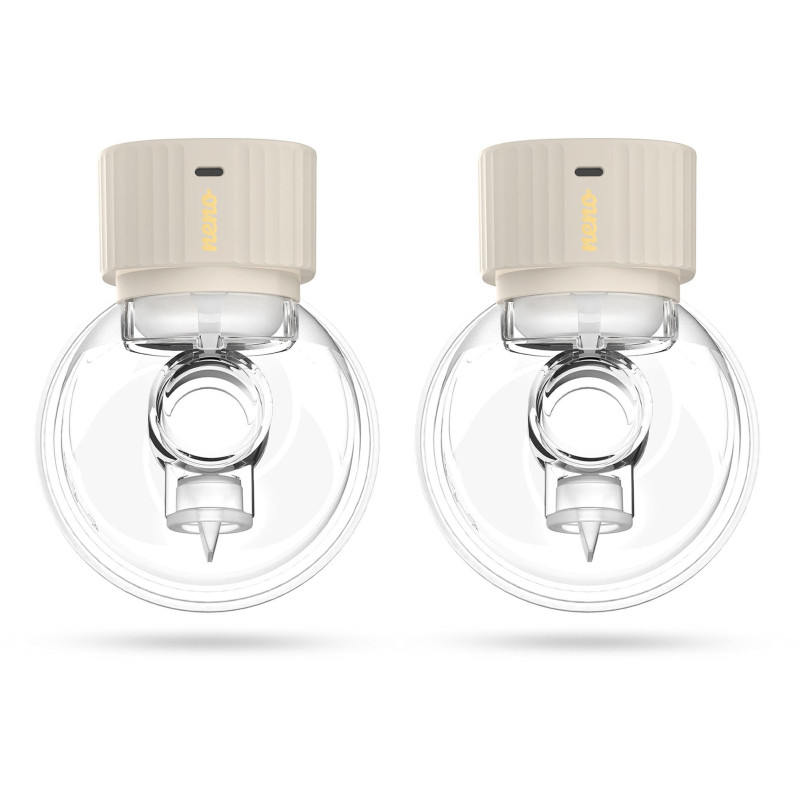 tiralatte elettrico neno vento twin senza fili trifase 2x150ml bianco