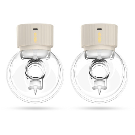 tiralatte elettrico neno vento twin senza fili trifase 2x150ml bianco