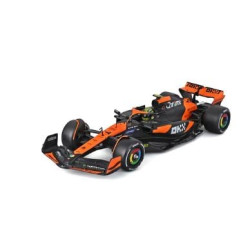 modellino bburago mclaren f1 lando norris mcl38 1:43 multicolore