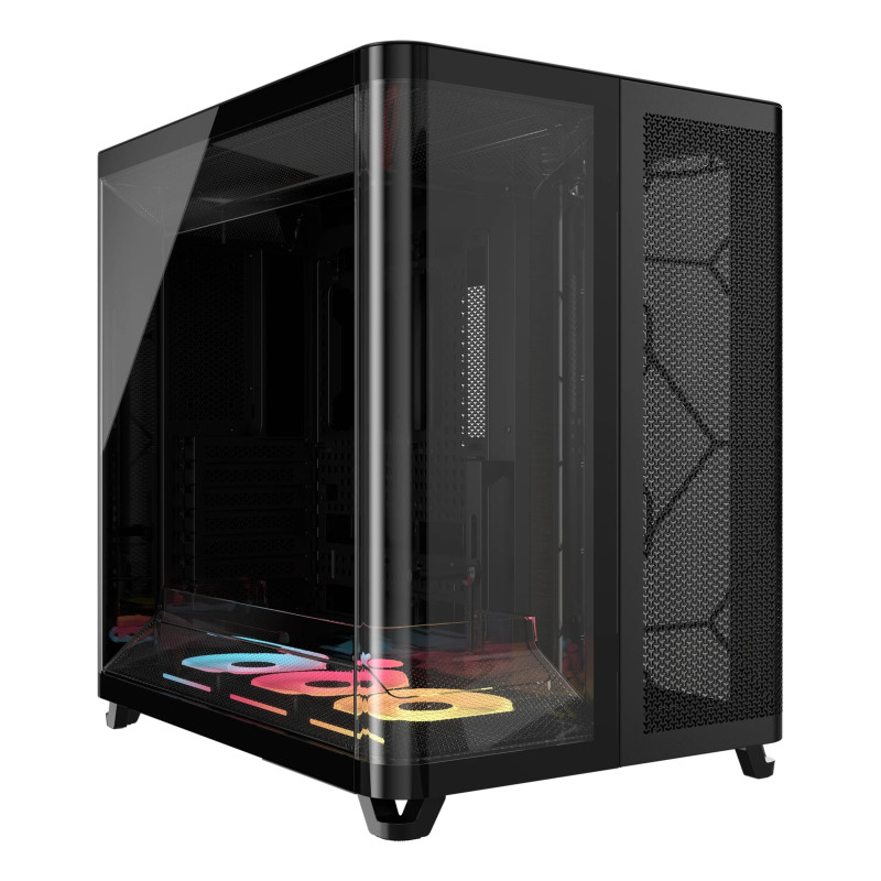 case corsair air 5400 lx-r rgb icue link midi-tower atx nero