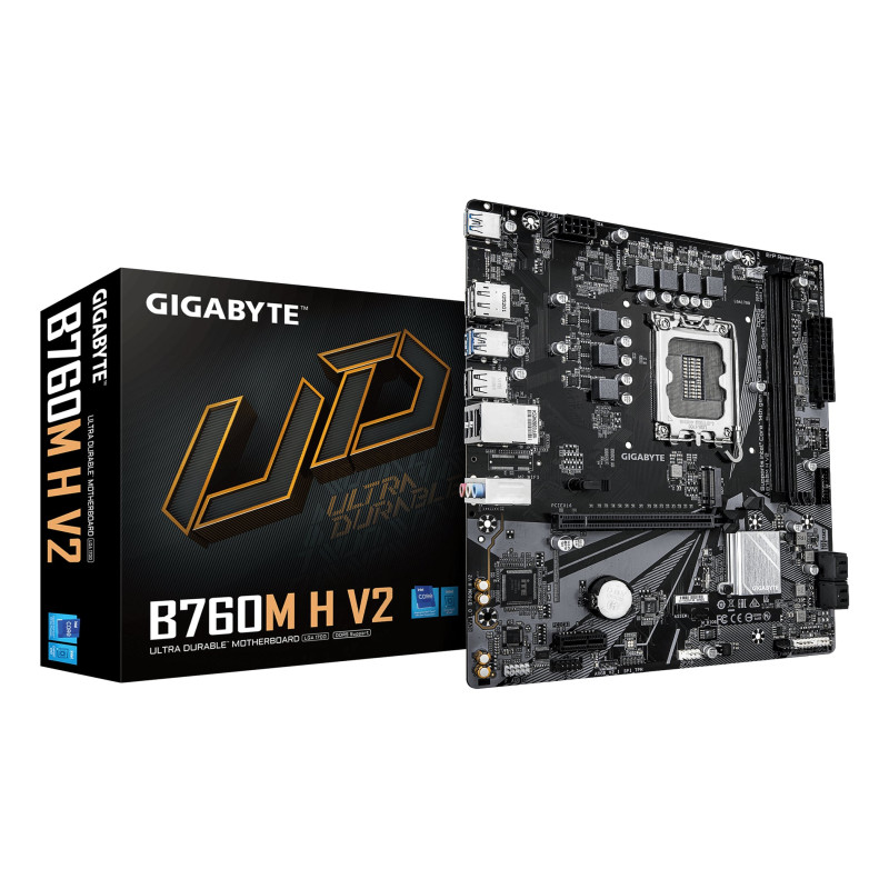 scheda madre gigabyte b760m h v2 lga 1700 atx 2x ddr5 [b760m h v2]