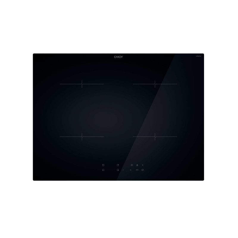 piano cottura candy idea ci7428ctt ad induzione 4 zone 70cm nero