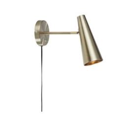 applique a led markslojd peak regolabile e14 ip20 nero [107898]