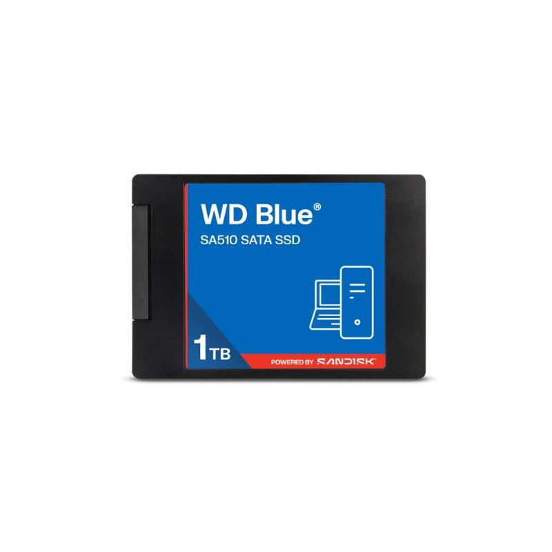 ssd 1tb western digital sa510 2.5'' sata3 blu [wds100t5b0a-00lmp0]